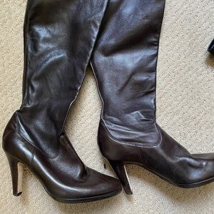 Cole Haan Leather boots brown